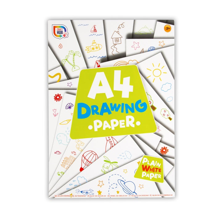 Podkładka papierowa A4 biała 60 arkuszy 70 g|m2 | Artmie