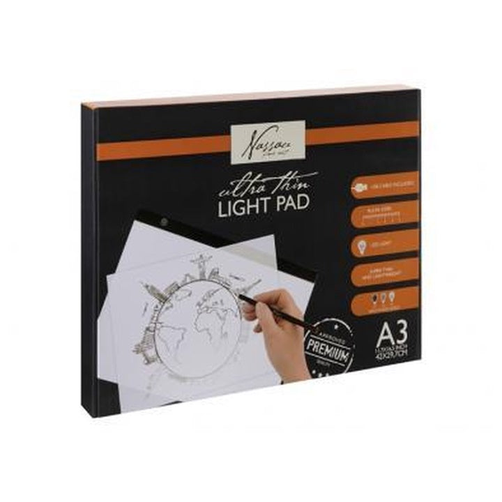 Podświetlana deska kreślarska, A3 LED Tablica Kalka NASSAU | Artmie