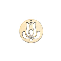 Półfabrykaty drewniane do wyrobu biżuterii - Ornament - 1 szt | Artmie