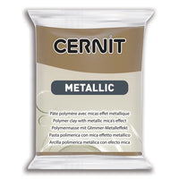 Masa polimerowa CERNIT Metallic 56 g – brzoskwiniowy antyczny