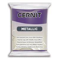 Masa polimerowa CERNIT Metallic 56 g – fioletowy