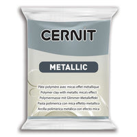 Masa polimerowa CERNIT Metallic 56 g – stalowa
