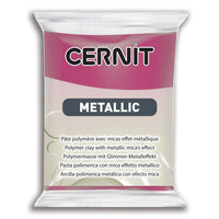 Masa polimerowa CERNIT Metallic 56 g – purpurowy
