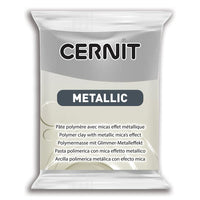 Masa polimerowa CERNIT Metallic 56 g – srebrny