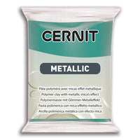 Masa polimerowa CERNIT Metallic 56 g – turkusowy