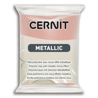 Masa polimerowa CERNIT Metallic 56 g – złota różowa