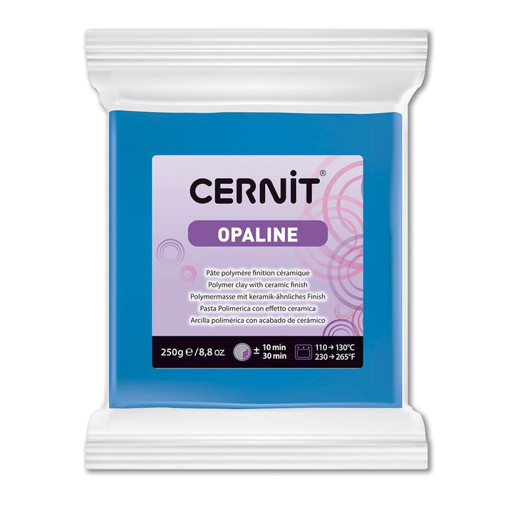 Masa polimerowa CERNIT Opaline 250 g – niebieski