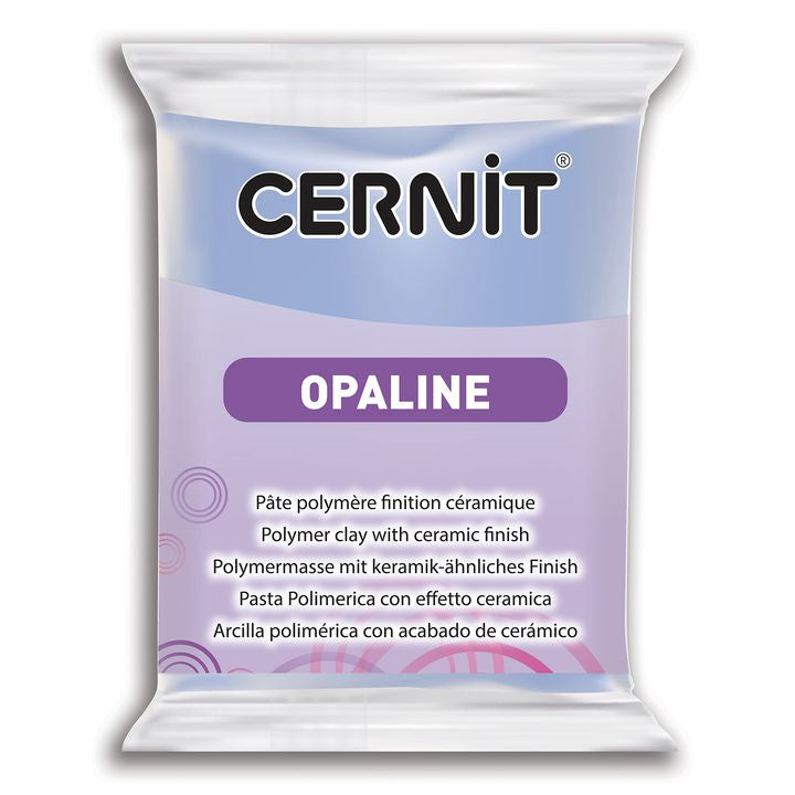 Masa polimerowa CERNIT Opaline 56 g – niebieskoszara