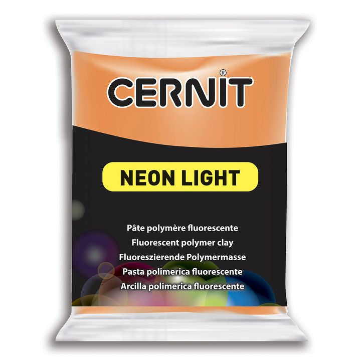 Masa polimerowa NEON LIGHT 56 g – pomarańczowa