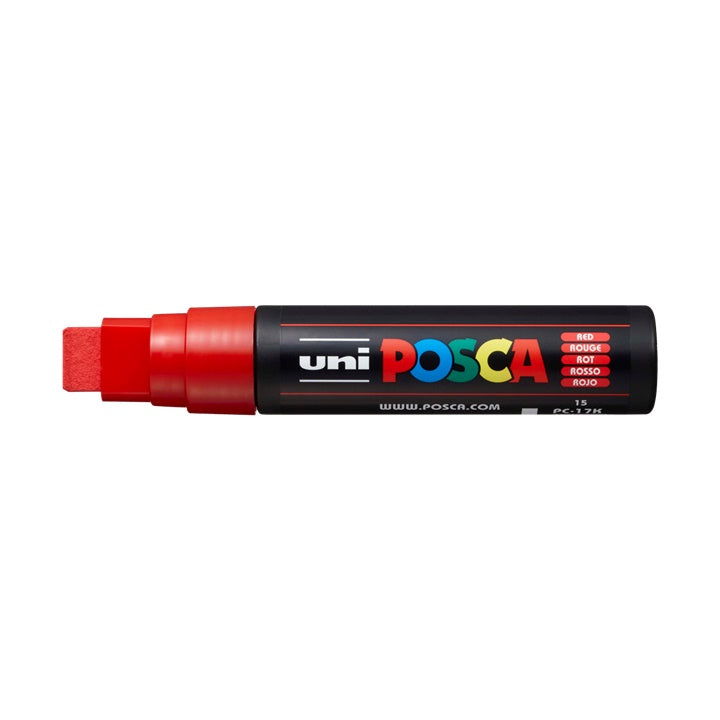 Marker UNI POSCA PC-17K 15 mm – czerwona (15)