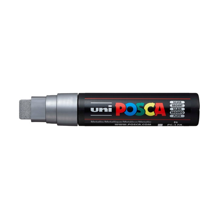 Marker UNI POSCA PC-17K 15 mm – srebrna (26)