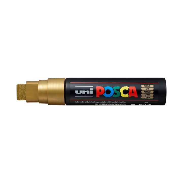 Marker UNI POSCA PC-17K 15 mm – złota (25)