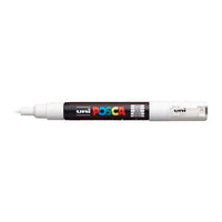 Marker UNI POSCA PC-1M 0.7 - 1 mm – biel (1)
