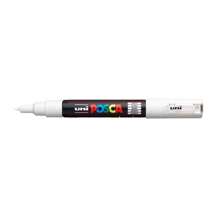 Marker UNI POSCA PC-1M 0.7 - 1 mm – biel (1)