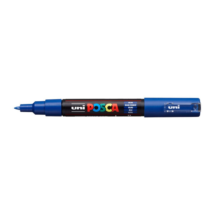 Marker UNI POSCA PC-1M 0.7 - 1 mm – niebieska (33)