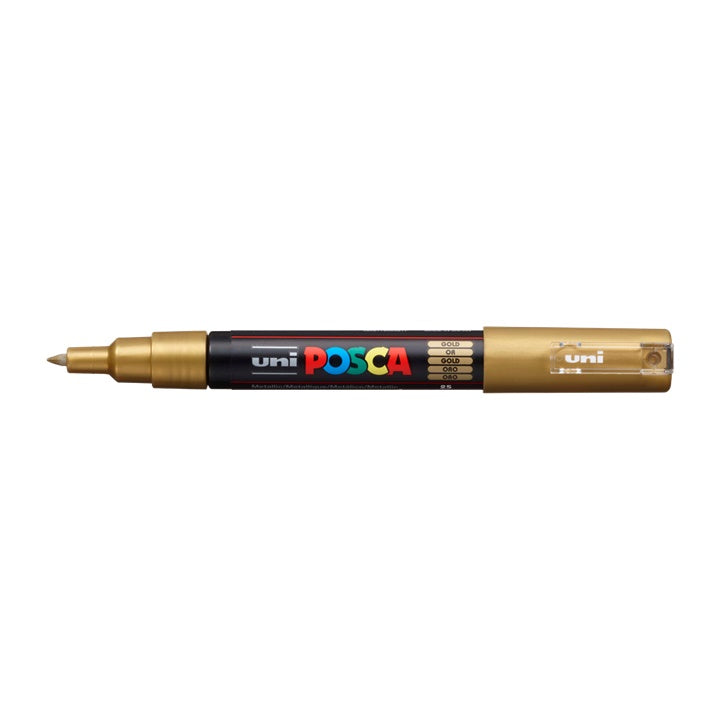 Marker UNI POSCA PC-1M 0.7 - 1 mm – złota (25)
