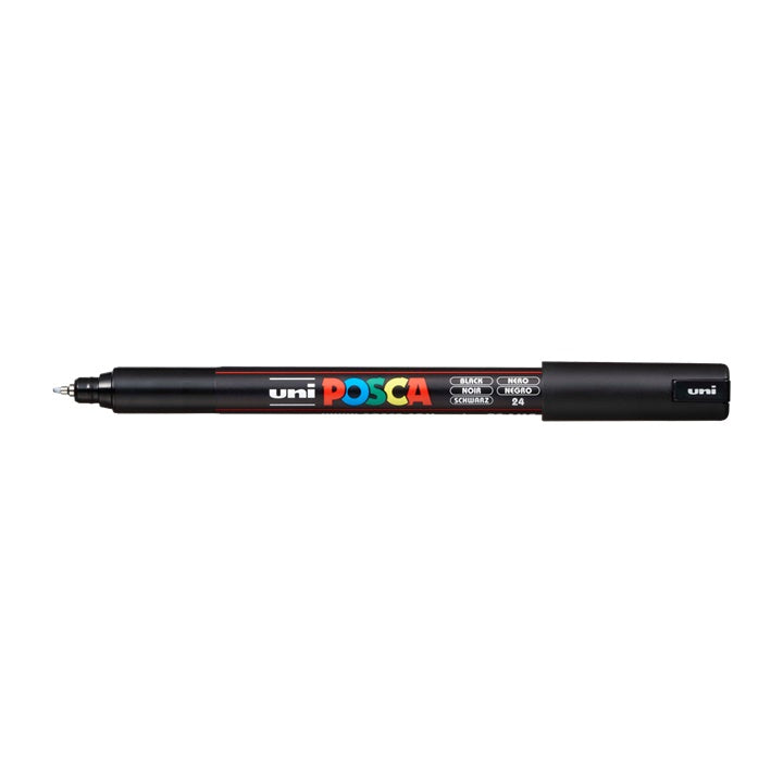 Marker UNI POSCA PC-1MR 0.7 mm – czarna (24)
