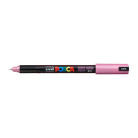 Marker UNI POSCA PC-1MR 0.7 mm – metaliczna różowa (M13)