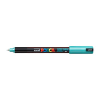 Marker UNI POSCA PC-1MR 0.7 mm – metaliczna zielona (M6)