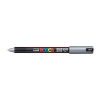 Marker UNI POSCA PC-1MR 0.7 mm – srebrna (26)