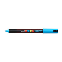 Marker UNI POSCA PC-1MR 0.7 mm – jasnoniebieska (8)