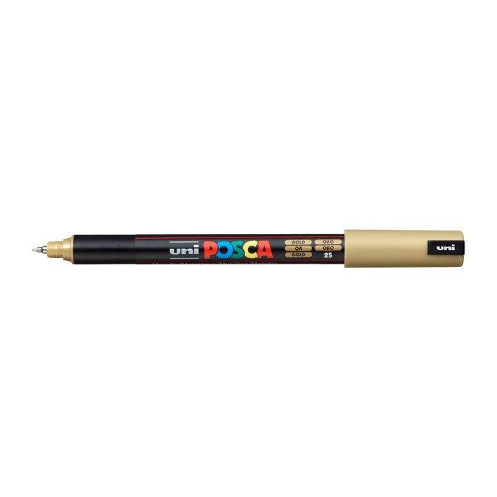 Marker UNI POSCA PC-1MR 0.7 mm – złota (25)