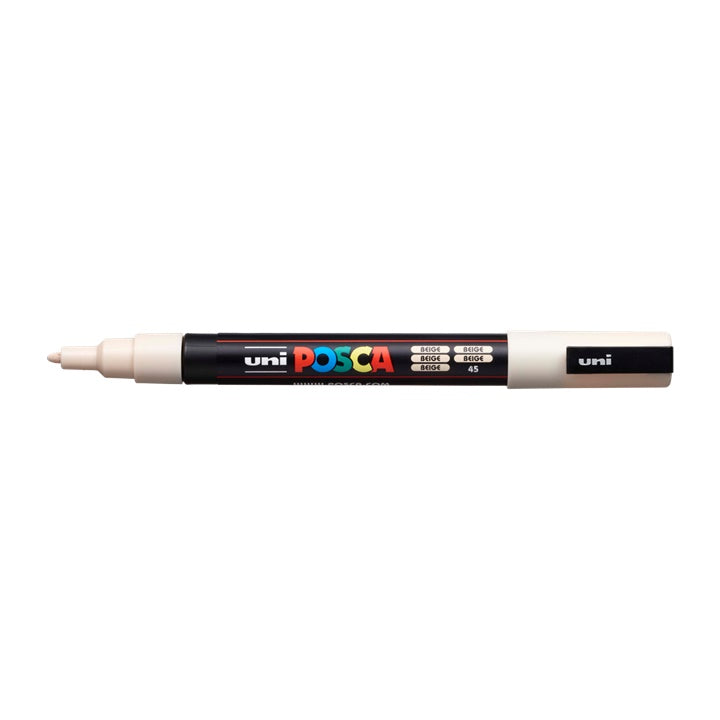 Pisak UNI POSCA PC-3M 0.9 - 1.3 mm – beżowa (45)