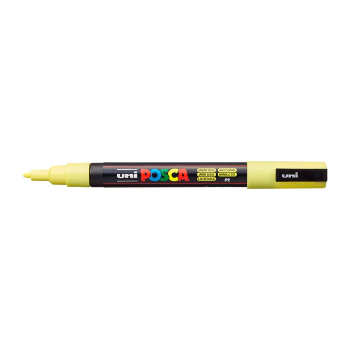 Pisak UNI POSCA PC-3M 0.9 - 1.3 mm – żółć pastelowa (P2)
