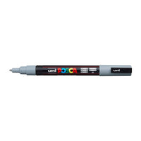 Pisak UNI POSCA PC-3M 0.9 - 1.3 mm – szara (37)