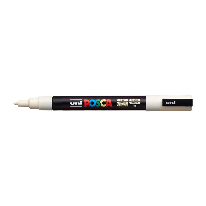 Pisak UNI POSCA PC-3M 0.9 - 1.3 mm – kremowa (46)