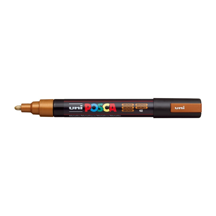 Marker UNI POSCA PC-5M 1.8 - 2.5 mm – brązowa (42)