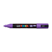Marker UNI POSCA PC-5M 1.8 - 2.5 mm – fioletowa (12)