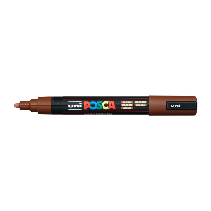 Marker UNI POSCA PC-5M 1.8 - 2.5 mm – brązowa (21)