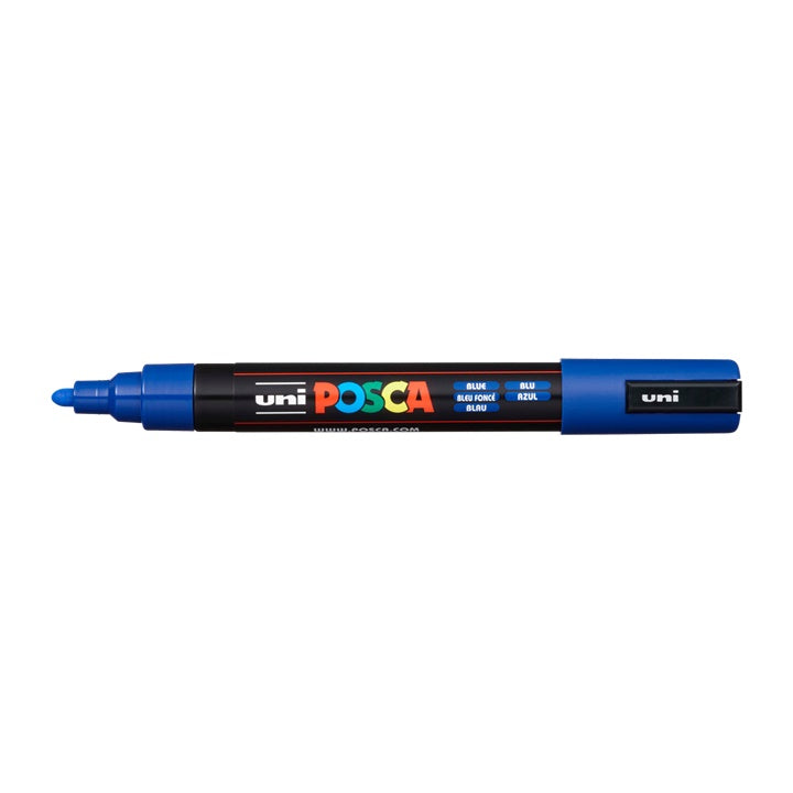 Marker UNI POSCA PC-5M 1.8 - 2.5 mm – niebieska (33)