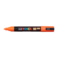 Marker UNI POSCA PC-5M 1.8 - 2.5 mm – pomarańczowa (4)