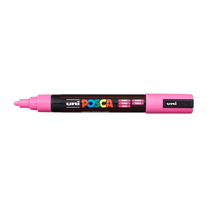 Marker UNI POSCA PC-5M 1.8 - 2.5 mm – różowa (13)