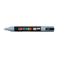 Marker UNI POSCA PC-5M 1.8 - 2.5 mm – szara (37)