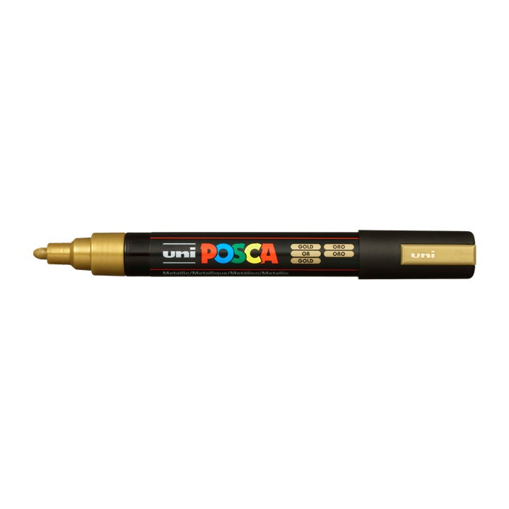 Marker UNI POSCA PC-5M 1.8 - 2.5 mm – złota (25)