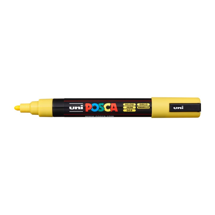 Marker UNI POSCA PC-5M 1.8 - 2.5 mm – żółta (2)