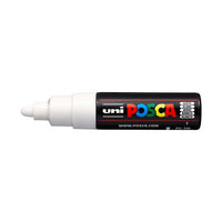Marker UNI POSCA PC-7M 4.5 - 5.5 mm – biel (1)