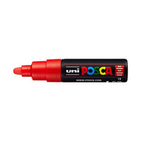 Marker UNI POSCA PC-7M 4.5 - 5.5 mm – czerwona (15)