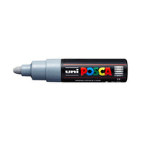 Marker UNI POSCA PC-7M 4.5 - 5.5 mm – szara (37)