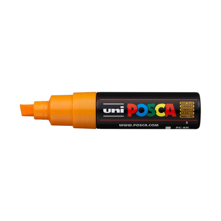 Marker UNI POSCA PC-8K 8 mm – jasno żółta (3)