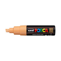 Marker UNI POSCA PC-8K 8 mm – jasnopomarańczowa (54)