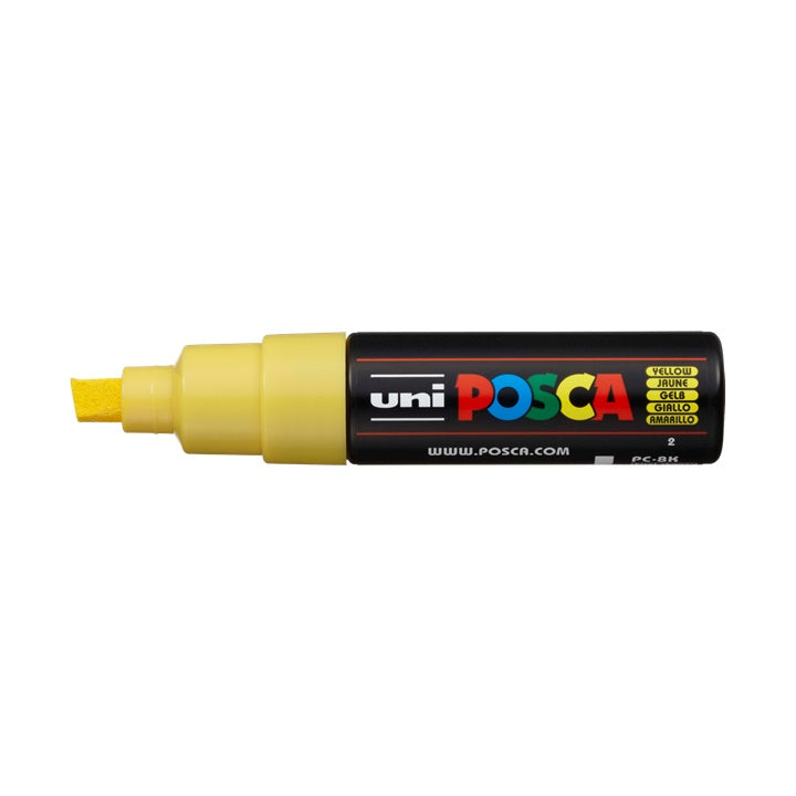 Marker UNI POSCA PC-8K 8 mm – żółta (2)