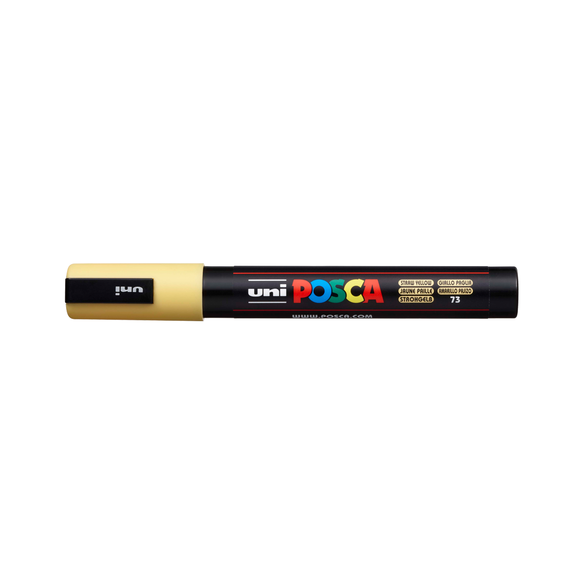 Posca PC-5M marker akrylowy, 1,8 – 2,5 mm, słomkowy (73)