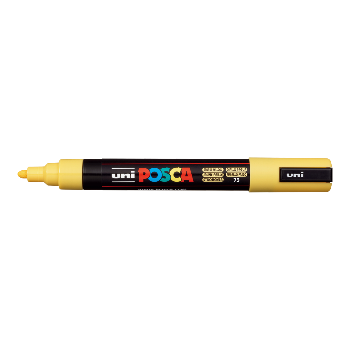 Posca PC-5M marker akrylowy, 1,8 – 2,5 mm, słomkowy (73)