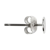 Posrebrzane kolczyki sztyfty 13 mm - 10 szt. | Artmie