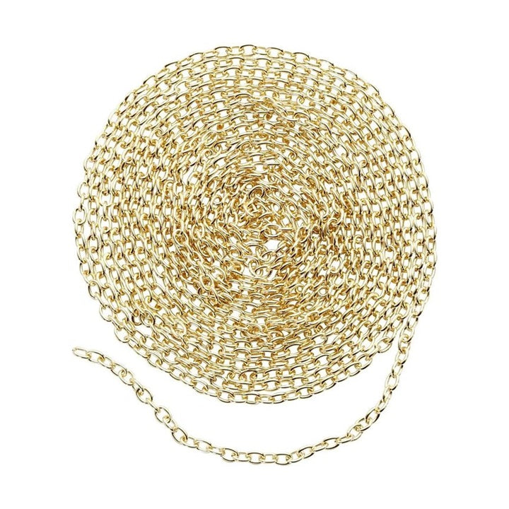 Pozłacany łańcuszek jubilerski 2 mm x 20 m | Artmie