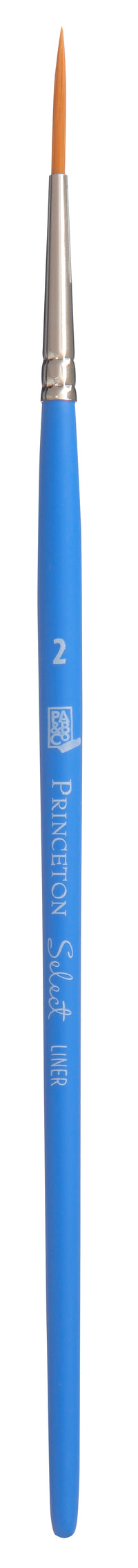 Pędzel liner PRINCETON Select syntetyczny z krótkim trzonkiem – 2